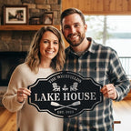 Custom Lake House Welcome Sign,Personalized Metal Lake House Signs,Lake House Decor,Personalized Metal Sign,Custom Outdoor Decor - Image 6