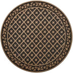 HF by LT Deluxe Rubber Stepping Stone, Provence Design, Heavy Duty 13" All-Weather Garden Tile, Black with Antique Bronze Finish, Set of 3 - Image 2