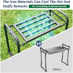 ikkle Heavy Duty Garden Kneeler and Seat, 838LB+ Capacity - Image 5