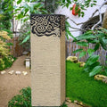 ARCVOX Faux Stone Statues for Home Decor, Xiangyun Pedestal Column Plant Stand, Zen Pagoda Temple Pillar Home Garden, Decorative Column Artistic Ornament (Size : 35.4in) by Unknown
