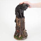 Bits and Pieces - Cat & Mouse Garden Statue - Image 5