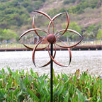 Wind Spinner Outdoor Metal Wind Sculptures for Yard and Garden - Image 4