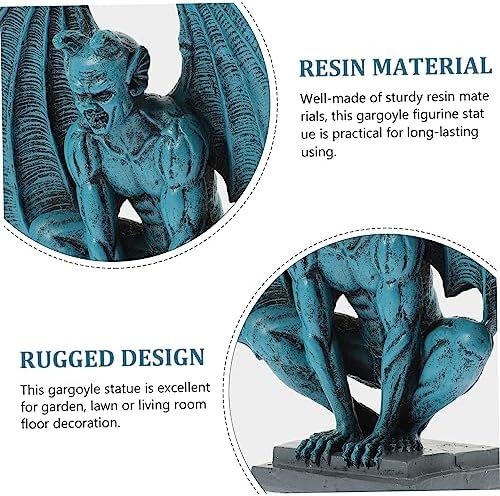 Gothic Gargoyle Garden Statue Resin Ornament for Home Decor Xmas Halloween - Image 6