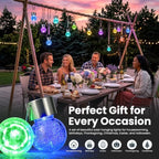 SOLPEX Solar Hanging Lanterns Solar Christmas Lights Outdoor Ornaments 16 Pc - Image 7