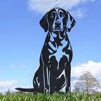 14" American English Coonhound Statue Garden Stake - Image 2