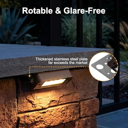 4" LED Retaining Wall Lights, 8-Pack Low Voltage Landscape Lights - Image 6