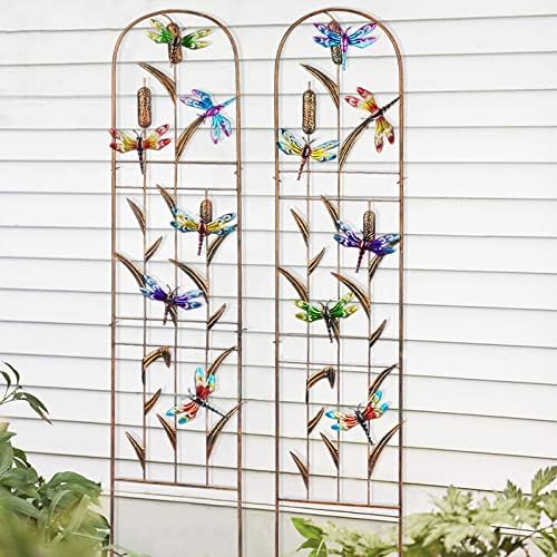 2 Pack Metal Garden Trellis for Climbing Plants - Image 5