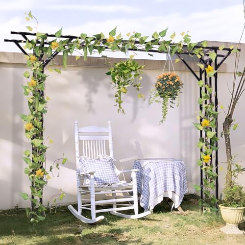 Garden Arch Trellis - 141" L x 106" H Supersize Flattop Garden Arch - Image 6