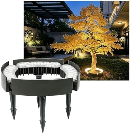 DC 24V Outside Palm Tree Light IP65 Waterproof Uplighting by KPHYMOD