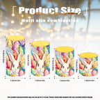 Painting Bunny Flameless Candles with Remote and Timers Easter Eggs Flickering Battery Operated Candles Waterproof Flameless LED Pillar Lights for Indoor Outdoor Holiday Decoration - Image 4
