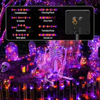 SyouHome Solar String Lights Outdoor, 6 Pack 600 LED Solar Halloween Lights - Image 7