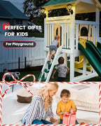 TISEJOY Solar Wall Lantern Outdoor Playhouse Light, Playhouse Accessories - Image 3