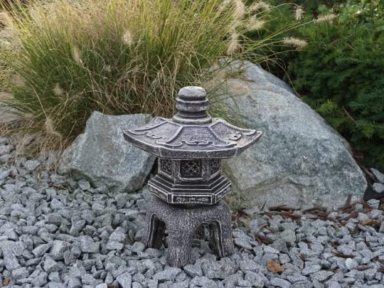 Amazing Pagoda Lantern Outdoor Statue Zen Garden Decor Concrete Japanese Stone Lantern Chinese Pagoda - Image 6