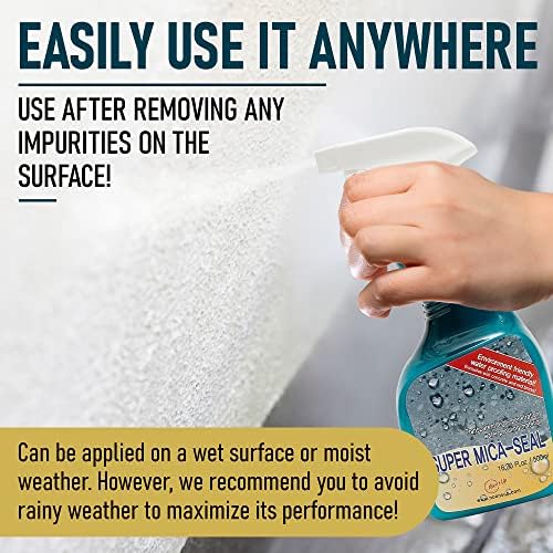 NOON'S UP Mica-Seal Waterproof Bird Bath & Concrete Sealer Spray, 16.90 oz - Image 6