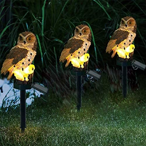 Ulalaza Outdoor Solar Lights Owl Shape Solar Powered LED Lamp Waterproof Garden Lights Stake Lights for Walkway - Image 6
