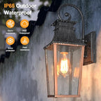 ALVIME Bronze Outdoor Wall Sconces - Image 3