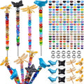 Tigeen 236 Pcs Garden Stake DIY Fairy Wand Plant Stake, Dragonfly Bird Bee by Tigeen