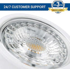 5W MR16 LED Landscape Light Bulbs, Low Voltage 12V 50W Halogen Replacement for Outdoor Landscape Spotlight and Track Light, GU5.3 Bi-Pin Base, Daylight White 4000K, Non-Dimmable, (Pack of 10) - Image 7