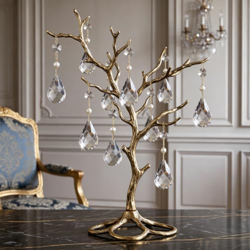 2" Pendant Chandelier K9 Crystal Decorative Hanging Ornaments (Vintage B, 24) - Image 6