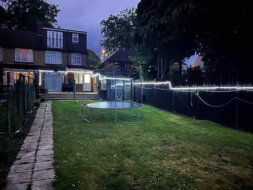 Lighting Ever 33ft 240 LED Rope Lights Outdoor Waterproof, 6000K Cool White - Image 7