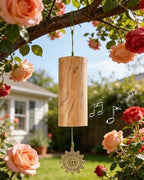 Bamboo Wind Chimes for Outside, Handmade Windchimes for Indoor and Outdoor by Guistekno