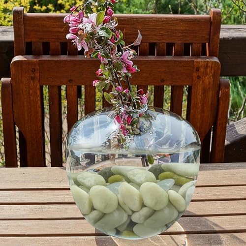 20LB Jade Pebbles for Landscaping, 0.7-1.2 Inch Natural Decorative Stones, Polished River Rocks for Landscaping,Plants, Vase, Flowerpot, Indoor Plants and Outdoor Garden Decoration - Image 5