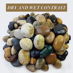 FANTIAN 40 lbs Garden Rocks Mexican Beach Pebbles, 3-4 Inch Decorative Large River Rocks for Landscaping Aquarium Yard Garden Paving Large Plant Crafting and Walkways - Image 2