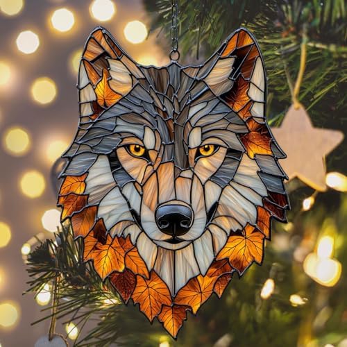 Wolf Acrylic Suncatcher - Image 6