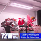 Barrina TX18 1FT LED Grow Light, 72W(4 x 18W, 360W Equivalent), Timer - Image 2