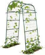 Garden Arch Trellis for Climbing Plants Outdoor, 7 Ft Tall Cucumber Trellis by Unknown