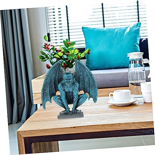 Gothic Gargoyle Garden Statue Resin Ornament for Home Decor Xmas Halloween - Image 5