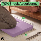 GORILLA GRIP® Extra Thick Foam Kneeling Pad for Gardening, 17.5x11 Purple - Image 4