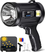 2000000 Lumens Rechargeable Spotlight with Tripod, Large by JSKNB