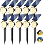 nipify Solar Spot Lights Outdoor Waterproof, Landscape Spotlights by Nipify