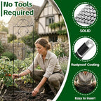 Thealyn 4 Pack 56" x 13.8" Metal Trellis for Potted Plants and Planters - Image 2