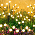 Solar Lights Outdoor-8Pack 64LEDs Solar Garden Firefly Lights Outside,Solar Powered Light Outdoor and Garden Decorative IP65 Waterproof,Yard Patio Pathway Decor,Gardening Gifts for Women,Warm White by Unknown