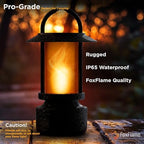 FoxFlame Bluetooth Outdoor Speaker, Patented Fire Effect, 13 Color Options - Image 5