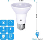 4 Pack BlueX LED PAR20 Flood Purple Light Bulb - 8W (65Watt Equivalent) - Dimmable - E26 Base Purple LED Lights, Party Decoration, Porch, Home Lighting, Holiday Lighting, Flood Lights - Image 2
