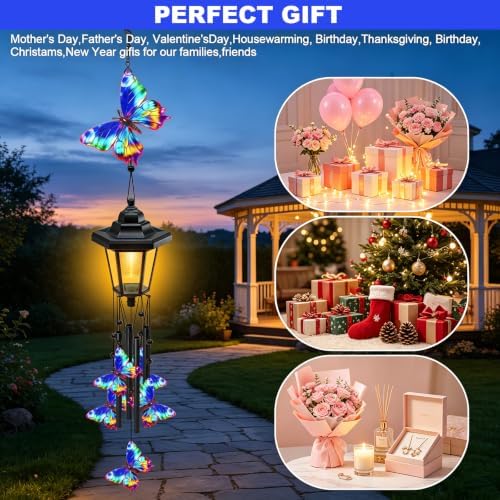 VOOKRY Wind Chime Gifts for Women Mom Grandma Wife Sister Daughter Neighbor - Image 5