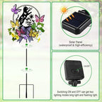 Cat Solar Lights Outdoor Garden,Flower & Butterfly Yard Decorations Outdoor - Image 7