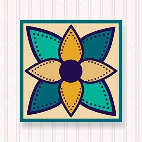 BQ040 - Barn Quilt - 6 Sizes - Bright Colors - Head-Turning Colorful Curb Appeal - Premium Quality Lasts for Years & Years (34" x 34" 1 Sided) by SignStuffInc