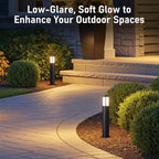 LEONLITE 4-Pack 5CCT Low Voltage Bollard Pathway Lights, Oil Rubbed Bronze - Image 3