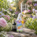 Solar Garden Gnome Statue : Unicorn Outdoor Lantern Decor - Image 3