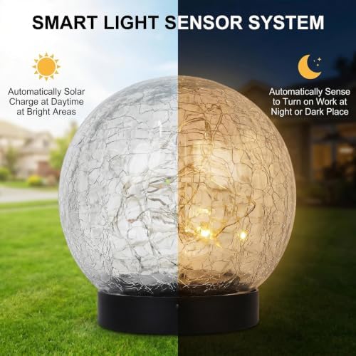 Solar Garden Lights, IP44 Waterproof (Colorful, 4-Pack) - Image 4