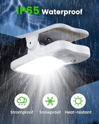 Clip-On Solar Lights Outdoor, Motion Sensor, 6 Pack, White - Image 7