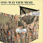 Instant Setup 3-Panel Hunting Blind with One-Way Mesh, Camouflage Design - Image 5