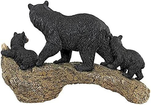 Design Toscano Controlling the Cubs, Mother Black Bear Animal Statue - Image 5