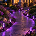 Solar Bubble Pathway Lights, 8 Modes Crystal Lights for Yard Walkway，B：30pc by Unknown