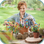 Tigeen 236 Pcs Garden Stake DIY Fairy Wand Plant Stake, Dragonfly Bird Bee - Image 5