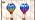 TERESA'S COLLECTIONS 2 Pack Hanging Solar Lantern Outdoor Garden Decor for Valentine,Waterproof Plastic Hot Air Balloon Blue Flickering Flame Effect Lantern for Yard Tree,Gift for Mom,18" - Image 7